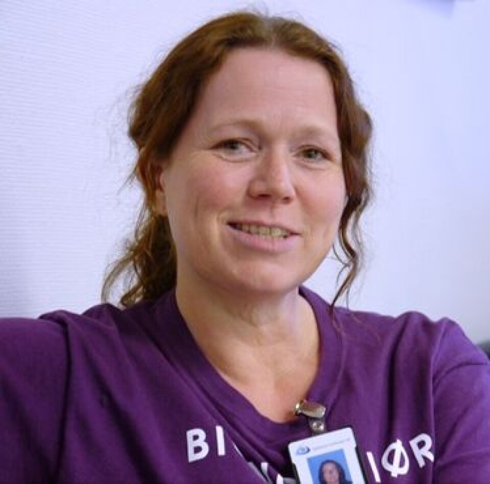 - Jeg har fått stor respekt for både legene og sykepleierne i løpet av prosjektperioden, sier Marianne Larsen. Marianne Larsen