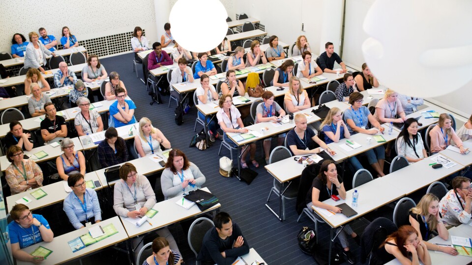 Deltakelse på kurs og konferanser er viktig for å holde seg faglig oppdatert. Bildet er tatt under Bioingeniørkongressen 2016. Foto: Annette Larsen