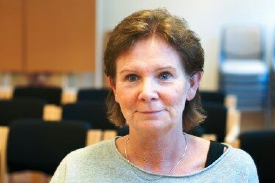 – Vi har fått mindre manuelt arbeid, men mer støy på laboratoriene. Tidligere kunne ansatte trekke seg unna, nå arbeider de ved siden av avanserte maskiner som står og durer hele dagen, påpeker Astrid Porten fra Bedriftshelsetjenesten. A.Porten