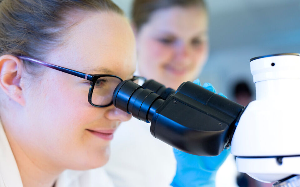 Bioingeniørstudenter må kunne mikroskopere, men de bør i tillegg lære mer om IKT, tallknusing og algoritmer, mener artikkelforfatteren. Foto: Annette Larsen