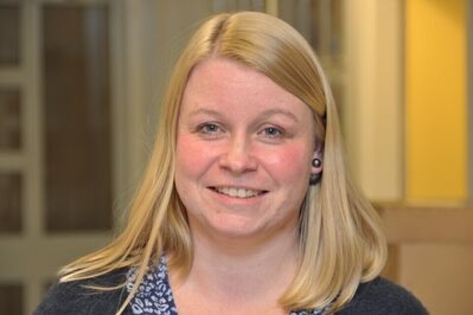 Ann Helen Helmersen, IKT-ansvarlig bioingeniør på mikrobiologiavdelingen. Foto: Svein Arild Nesje-Sletteng Ann Helen Helmersen