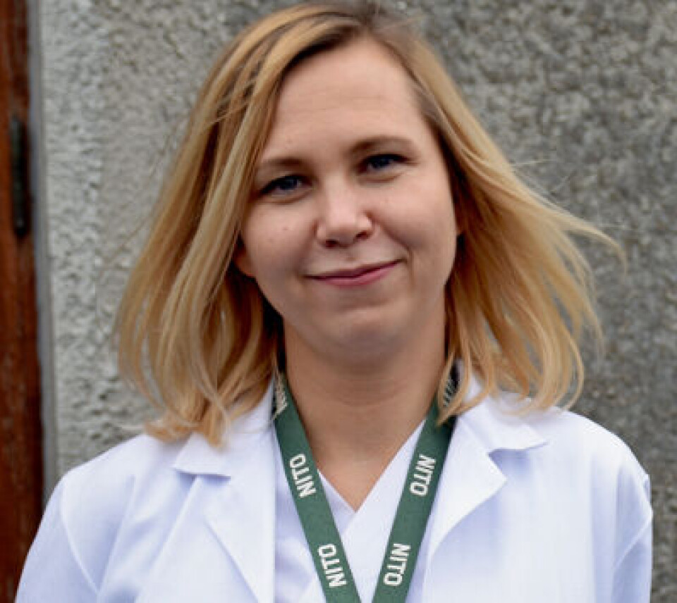 VERDISKAPNING: Foretakstillitsvalgt Sarah Gjerde Myhre forventer at medlemmene blir vurdert med tanke på kompetanse og verdiskapning. Bioingeniørene bidrar til helseforetakets inntektsøkning. Foto: Guro Waksvik Sarah Gjerde Myhre