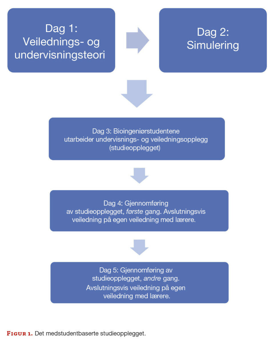 Bioingeniørstudenter som veiledere for sykepleiestudenter i venøs blodprøvetaking
