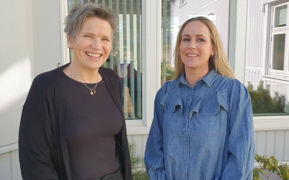 Solveig Winther (t.v.) og Heidi Andersen mener BFIs nye kurs i arbeidshelse var nyttig og inspirerende. Foto: Lisa Husby