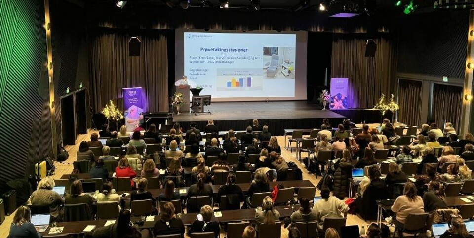 I slutten av november var rundt 120 laboratorieledere samlet i Sandefjord. Ansatte i BFI planla og gjennomførte konferansen i samarbeid med programkomitéen. Foto: Margrete Tennfjord/BFI