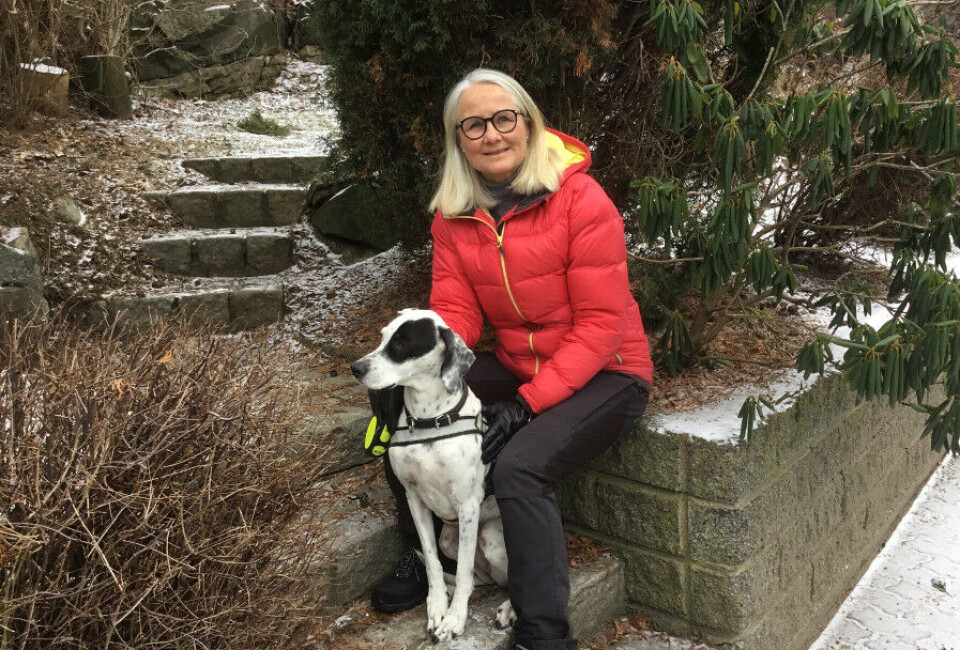 Rita von der Fehr tror ikke hun hadde klart 2020 uten hunden Amy.