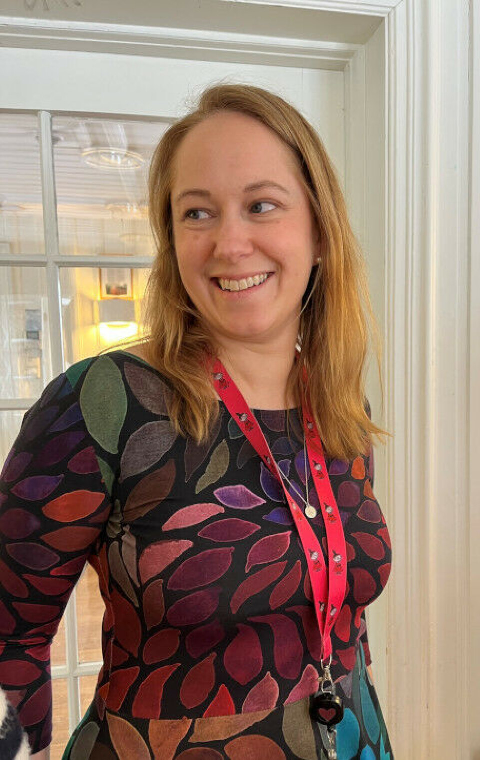 - Det er de ansatte som selv ønsket seg etikk som tema i år, forteller Anita Thornquist, seksjonsleder ved Medisinsk biokjemi. Foto: Grete Hansen