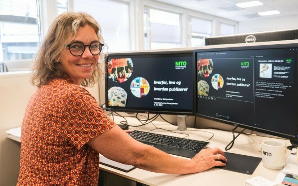 Vitenskapelig redaktør Kirsti Berg inviterer til skrivekurs. Foto: Heidi Strand