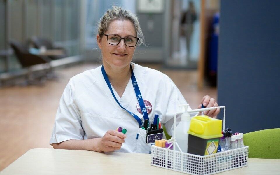 Bioingeniører kan gjøre en viktig innsats for et mer bærekraftig helsevesen, mener Mia Helen Hansen Hjelle. Foto: Kristin Risa