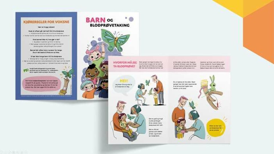 Varm velkomst for ny blodprøvebrosjyre fra BFI