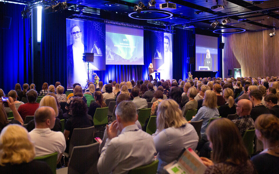 Bioingeniørkongressen 2019 samler over 600 deltakere, foredragsholdere, gjester og utstillere i Tromsø i dagene fra 22. til 24. mai. Foto: Annette Larsen