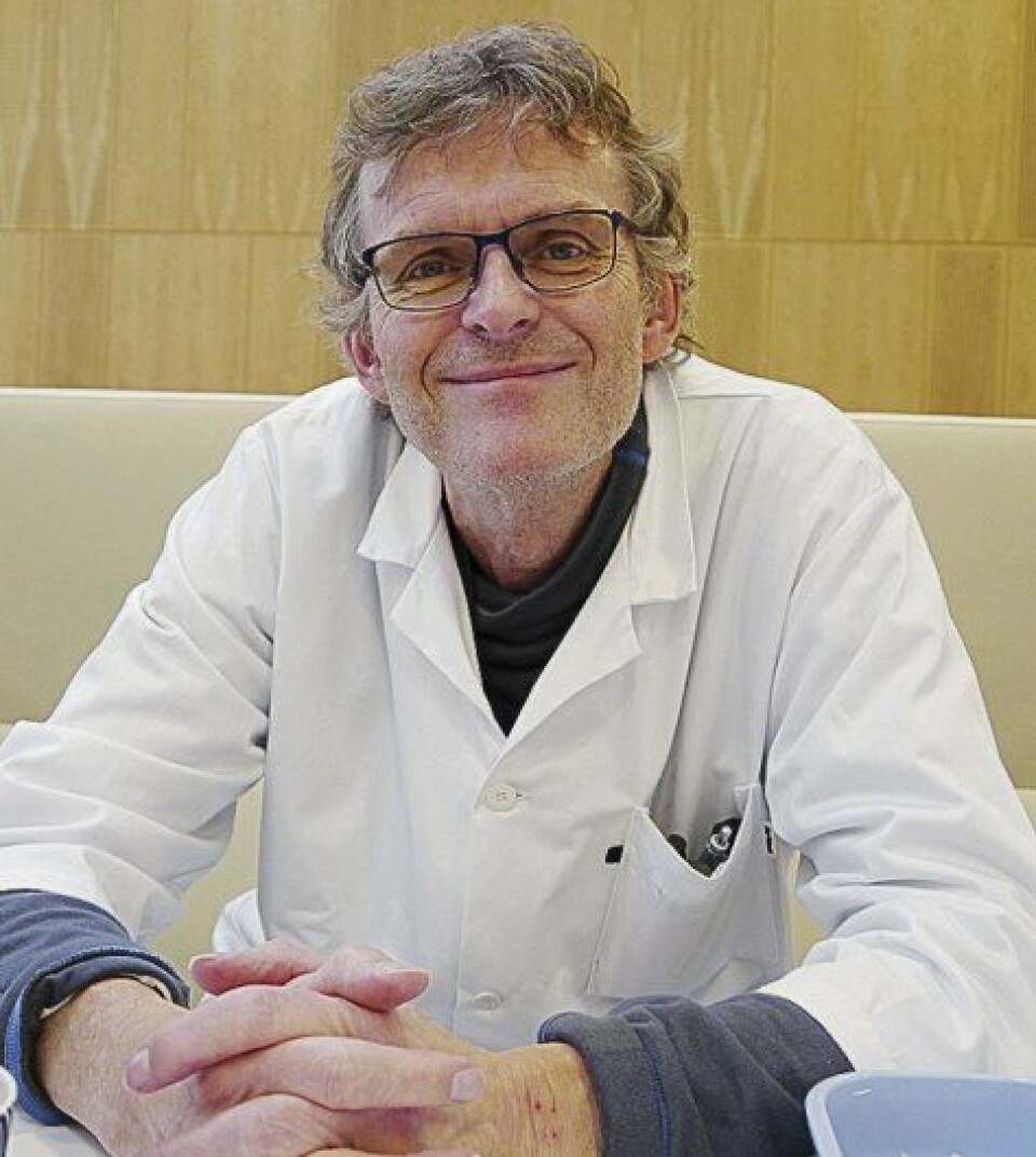 Terje Syvertsen har lest fag omlag 4000 timer etter den faglige oppvåkningen i 2010. Foto: Grete Hansen