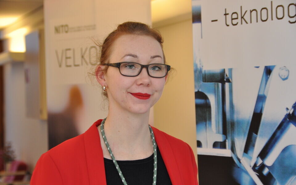 Julie Dybvik er leder for konserngruppen NITO Helse Sør-Øst. Hun reagerer på at ledere forsøker å stilne kritiske ytringer. Foto: Svein Arild Nesje-Sletteng