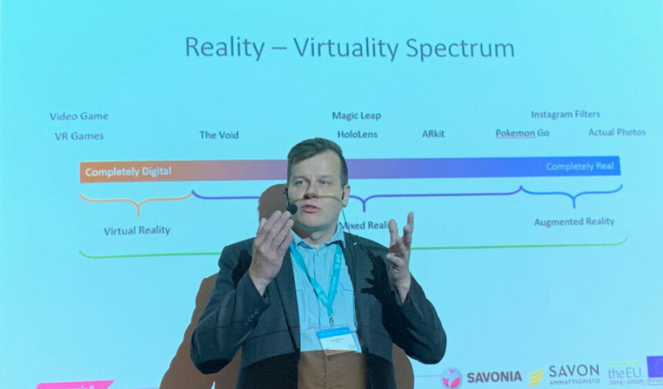 Anssi Mahonen fra Savonia universitet i Finland. Foto: Anne Katrine Kvissel