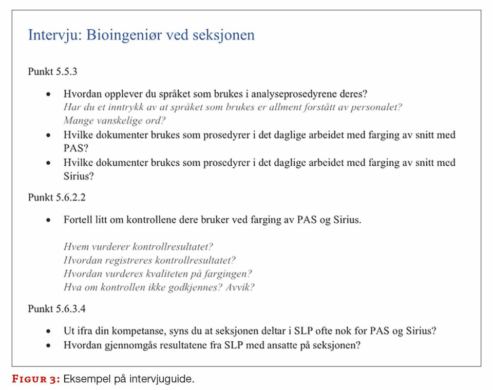 Kvalitetsrevisjon som bacheloroppgave ved NTNU i Trondheim