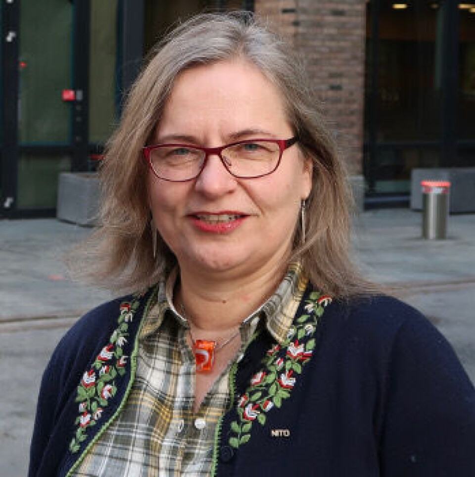 Brynhild Asperud, leder for NITO Spekter. Foto: Claude R. Olsen Brynhild Asperud