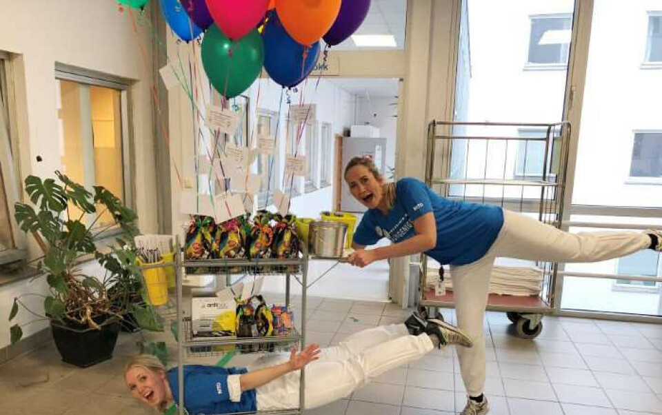 Fra feiringen av bioingeniørdagen på Haraldsplass diakonale sykehus i 2018.