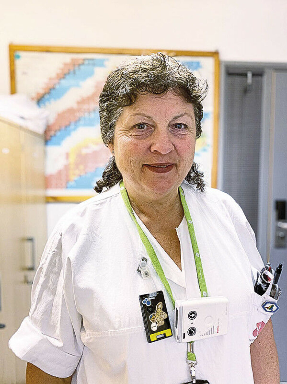 Aud E. Melbøe har jobbet med nukleærmedisin gjennom mesteparten av karrieren. Hun mener bioingeniører fortsatt har en viktig rolle innenfor fagfeltet. Foto Svein A. Liljebakk