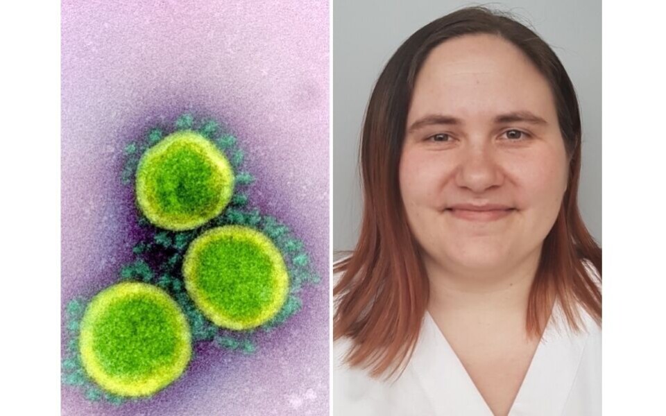 Silje Nysted Hagen, bioingeniør ved Nordlandssykehuset i Bodø, skrev et mye lest og delt avisinnlegg om 'Hvordan finner laboratoriet ut om du har koronavirus?'. Foto: NIAID / Privat