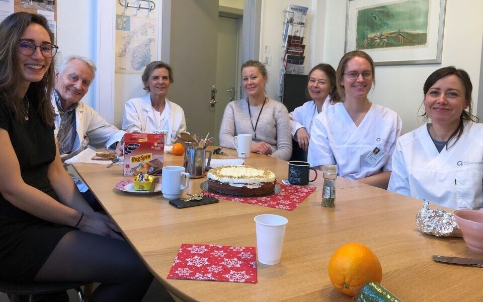 Månedens kryssordvinnere kommer fra Oslo universitetssykehus, Ullevål. Foto: Privat