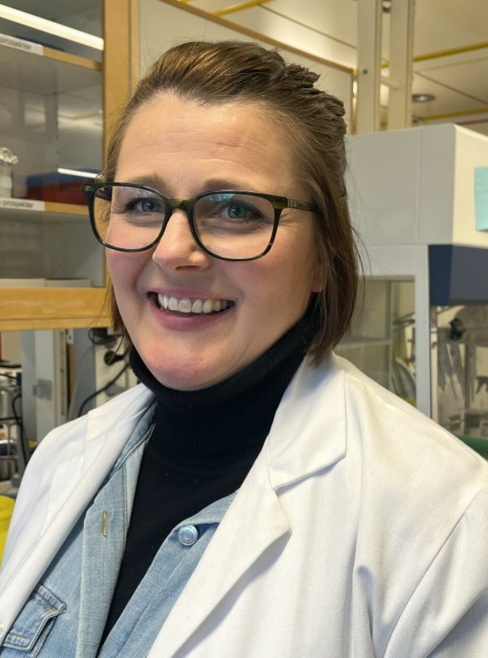 Hildegunn Dahl har ikke slått fra seg tanken om å jobbe på sykehuslab. Foto: Grete Hansen