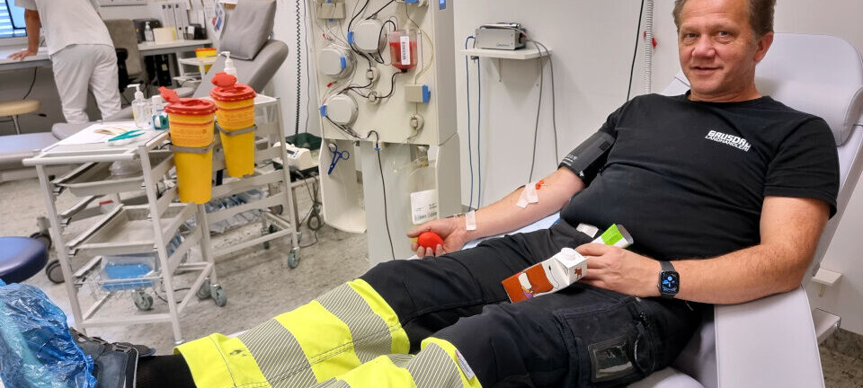 Går hyppig plasmatapping ut over blodgivernes helse?