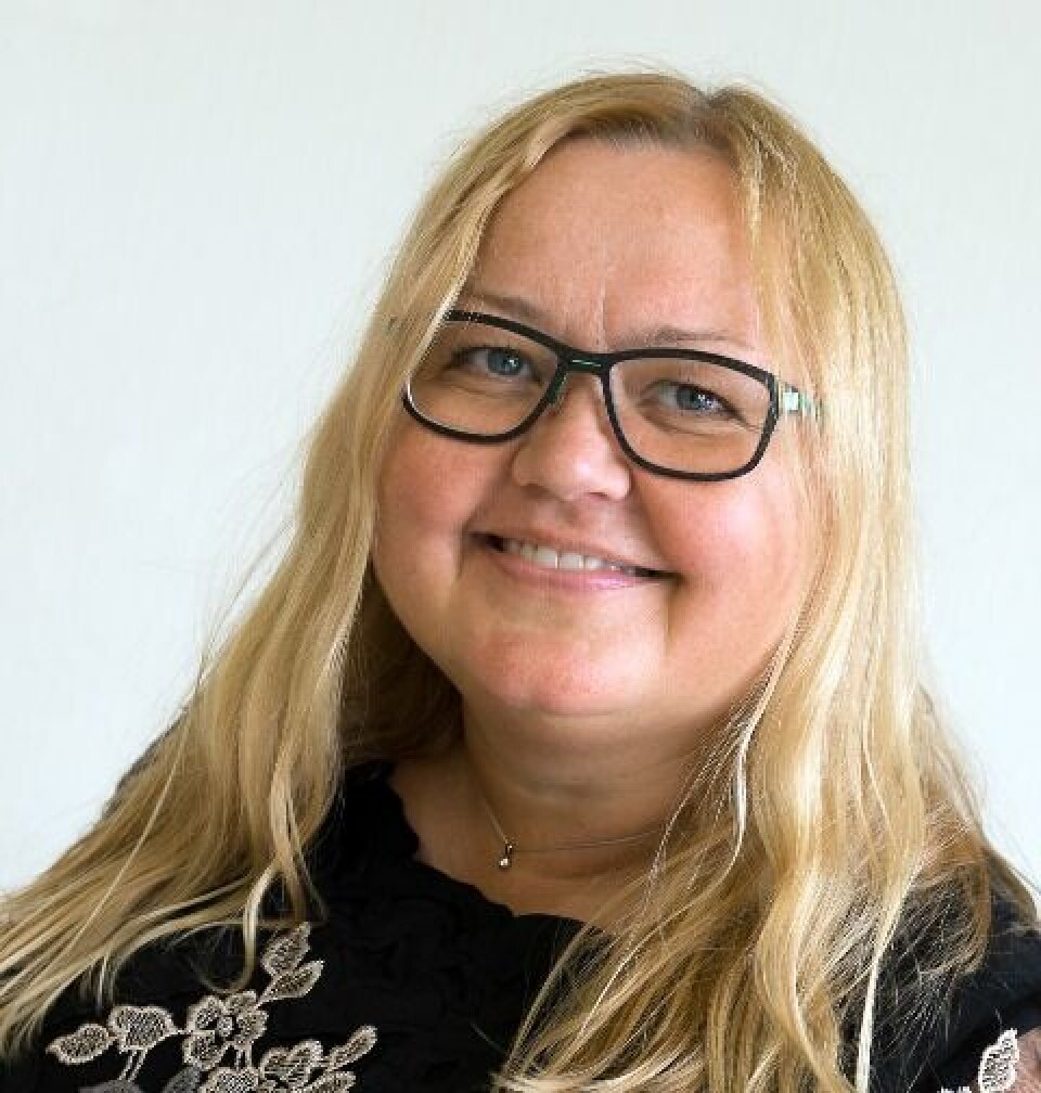Marie Nora Roald, president i det internasjonale bioingeniørforbundet, skal bruke dagen til å gå tur, spise en appelsin og tenke på hvor heldig hun er som bor i Norge. Foto: Anders Olsson.