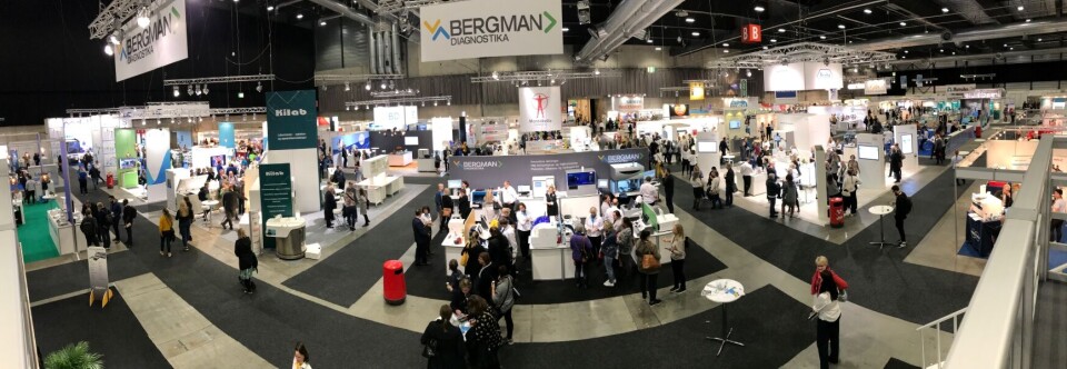 Fra Labmessen i 2018. Kanskje var det siste gang messen ble arrangert, i hvert fall på denne måten. Arkivfoto: SVEIN A. LILJEBAKK