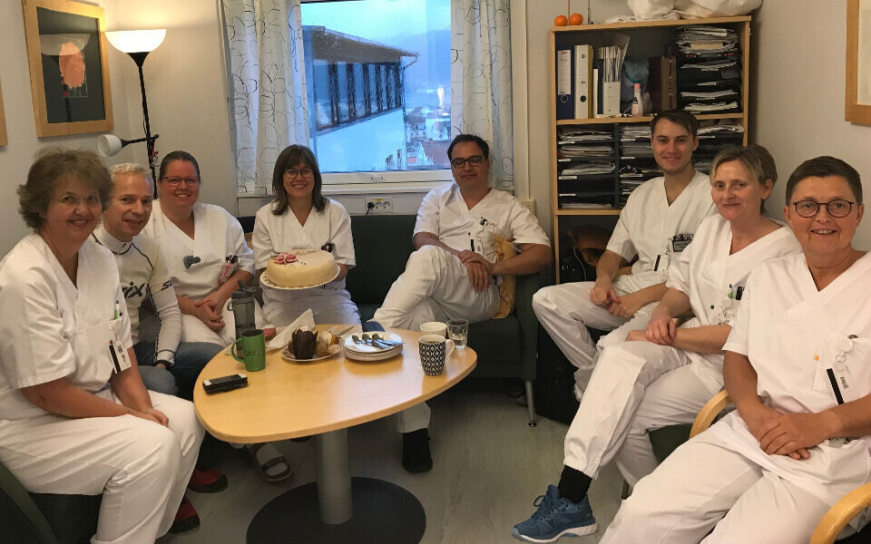 Riktig løsning på kryssordet i nr. 9 var: God og varm jul til alle blodprøver. Vinneren ble Lise Loga Bakken, Sørlandet sykehus, Flekkefjord. Foto: Privat