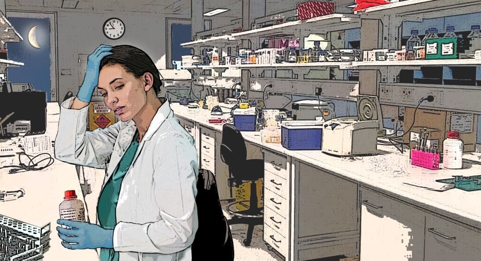 «Det er meget belastende når arbeidstaker først har hatt kveldsvakt åtte timer og deretter går rett over i en beredskapsvakt hvor det kan være opp til fem utrykninger i løpet av natten uten søvn», skriver NITO i sitt brev til Arbeidstilsynet. Illustrasjon: Sven Tveit