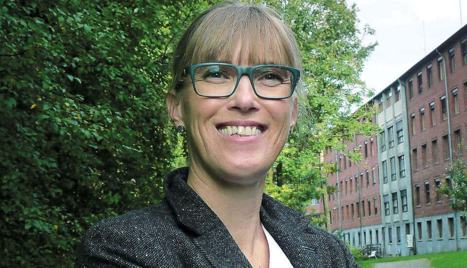 Katarina Isfoss er Sykehuset Telemarks nye miljøkoordinator. Foto: Grete Hansen