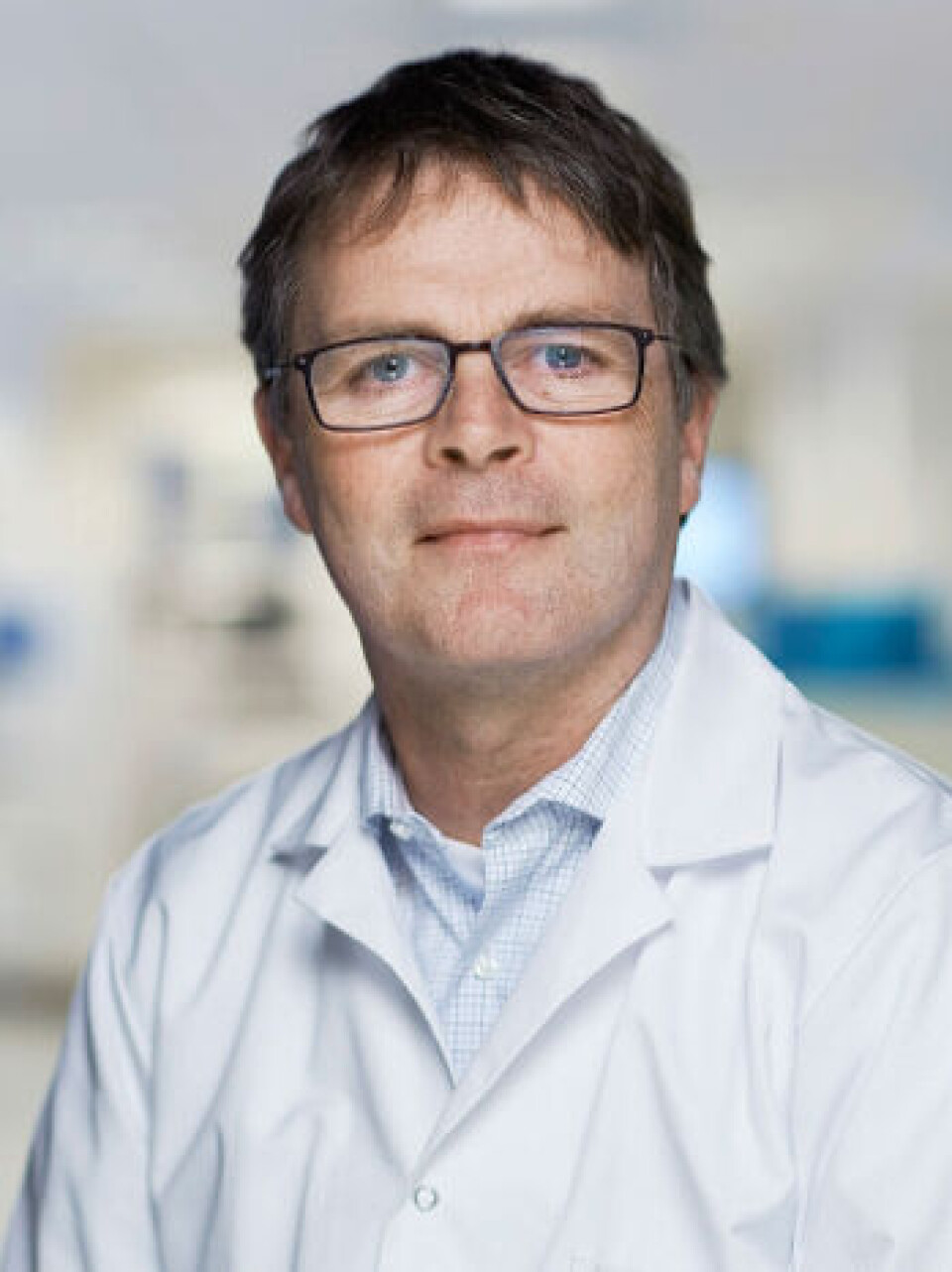 Asle Helgheim forteller at Fürst har gode erfaringer med at pasientene har tilgang på prøvesvar på nett. Foto: Fürst