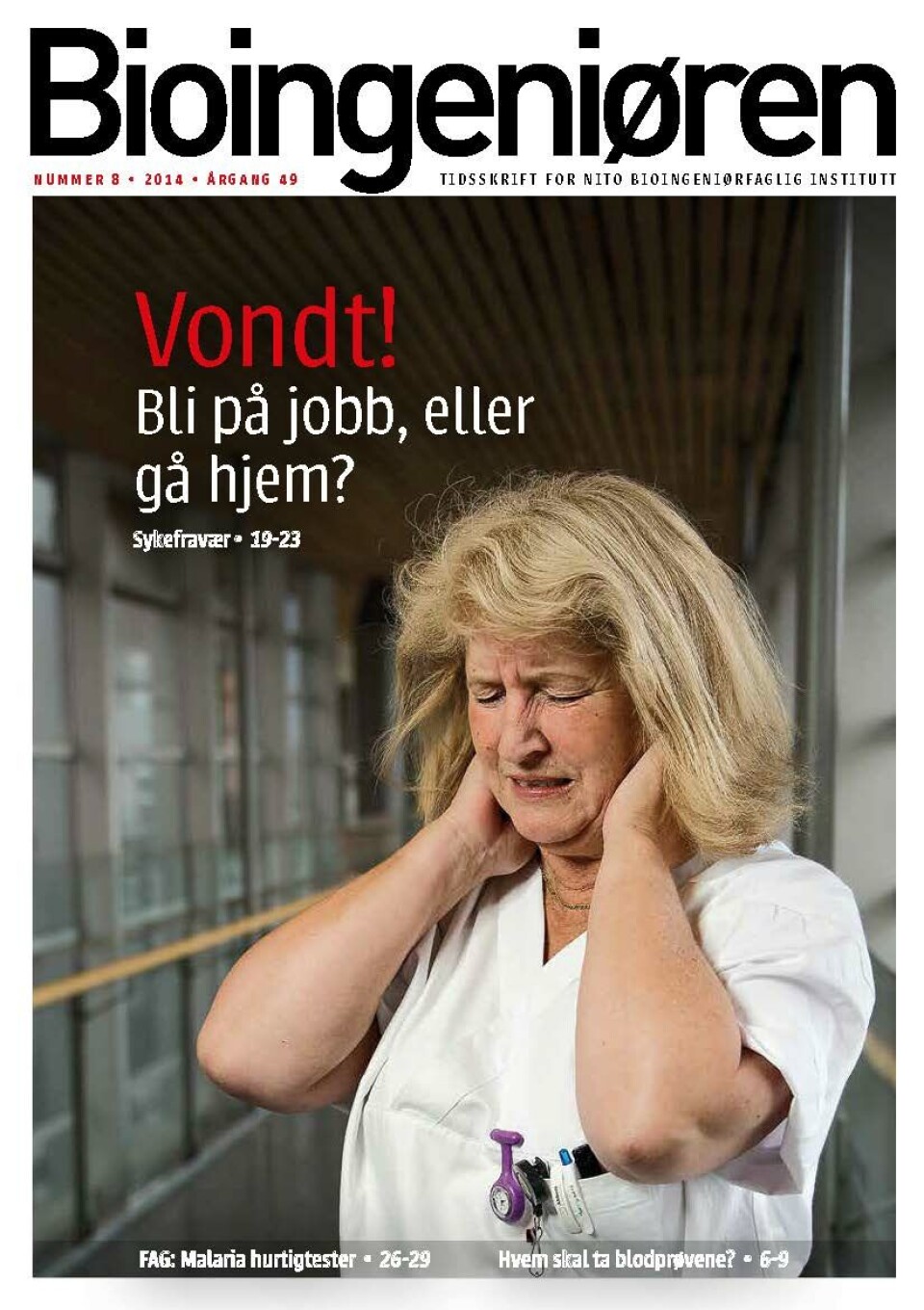 8/14: Sykefravær