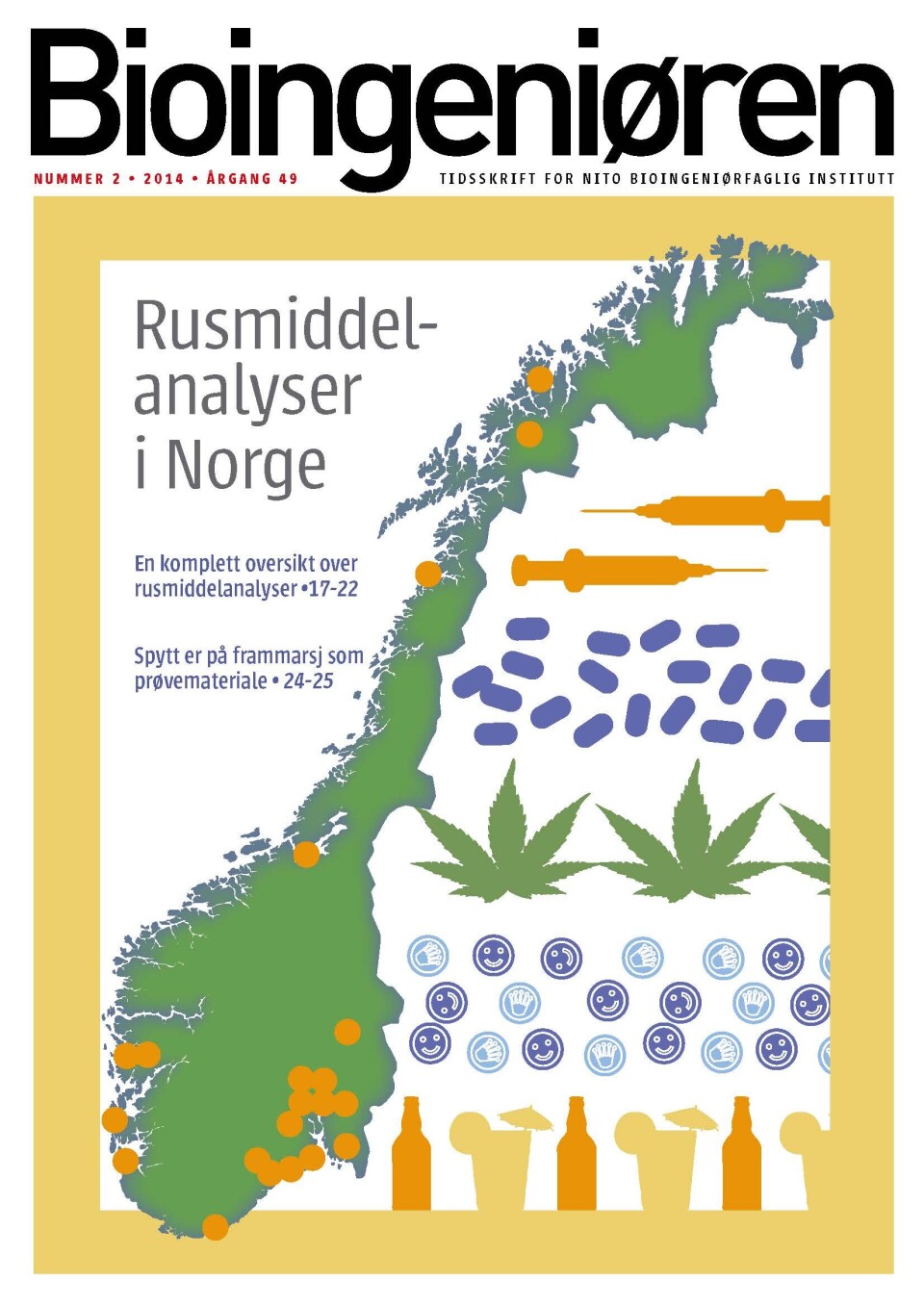 2/14: Rusmiddelanalyser i Norge