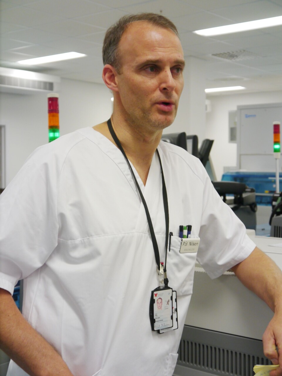 Pål Nilsen er leder ved Seksjon for automasjon. Pål Nilsen er leder ved Seksjon for automasjon.