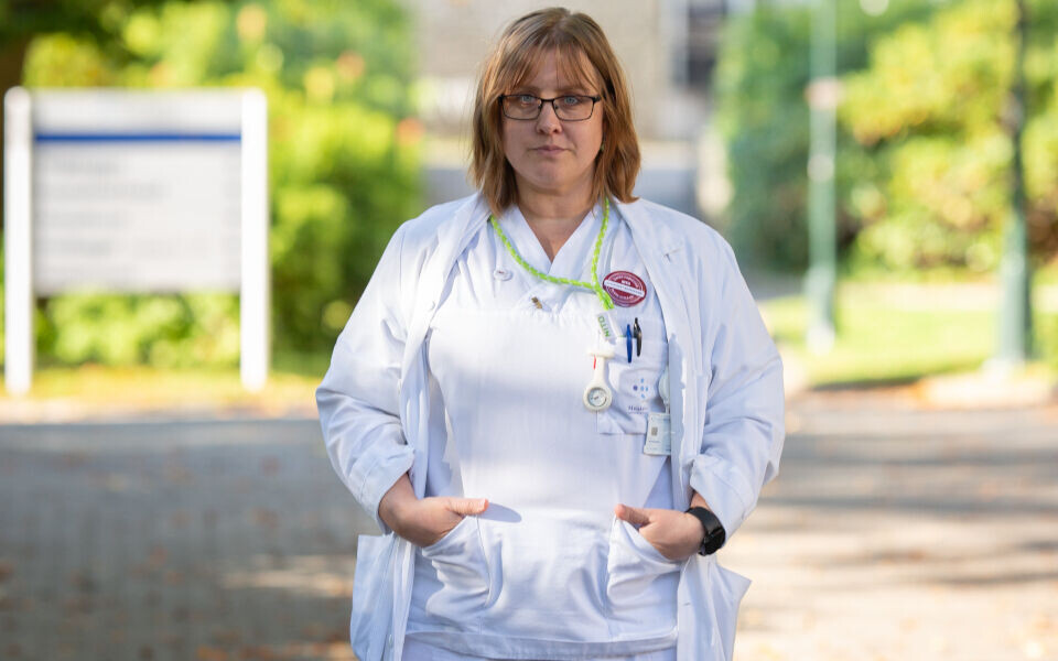 Hilde Midtbø-Hjelvik fortviler over situasjonen på mange av landets patologilaboratorier. Foto: Kristin Risa