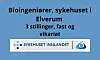 Stilling ledig: Bioingeniører, sykehuset i Elverum. 3 stillinger, fast og vikariat. Sykehuset Innlandet.