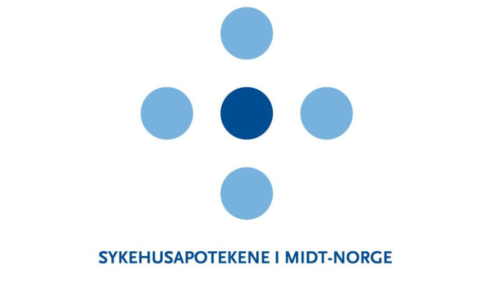 Avdelingsleder, produksjonsavdelingen, Sykehusapoteket i Trondheim Sykehusapotekene i Midt-Norge logo