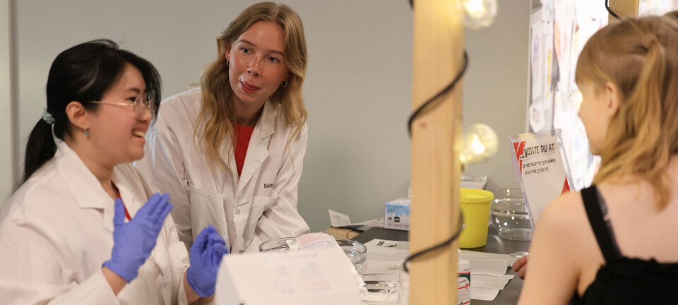 Blodig engasjement på Researchers’ night