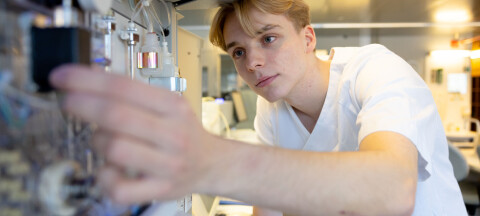 Nytt institutt på NTNU fra nyttår Student fra bachelor i bioingeniørfag