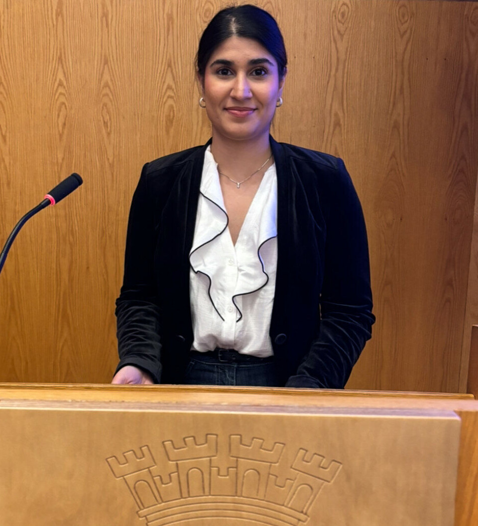 På kommunestyremøter i Hamar tar Nawisa Falahzadeh talerstolen i bruk. Ungdomsklubb og det nye helsehuset på Hamar opptar henne. På kommunestyremøter i Hamar tar Nawisa Falahzadeh talerstolen i bruk. Ungdomsklubb og det nye helsehuset på Hamar opptar henne.