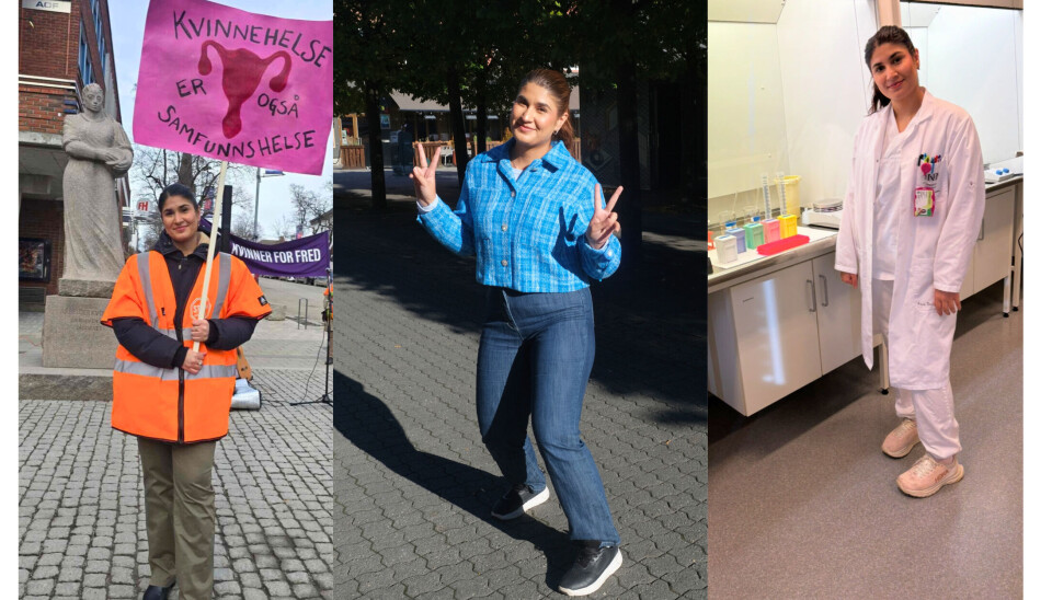 Hjembyen Hamar inviterte Nawisa Falahzadeh til å holde foredrag og appell 8. mars i år. I mellom alle sine verv og politiske oppdrag studerer hun til bioingeniør på Universitetet i Innlandet. Der mangler utdanninga grunnfinansiering, noe Falahzadeh og medstudentene kjemper for.