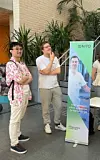 Bioingeniørstudentene Kenny Lam og Oliver Skjeggestad går andreåret på NTNU Ålesund og gleder seg over arrangementet på bioingeniørdagen.