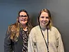 Seksjonsleder Mona Pedersen Unnerud. Marie Hovland, blodbanken på Sykehuset Østfold (til høyre)